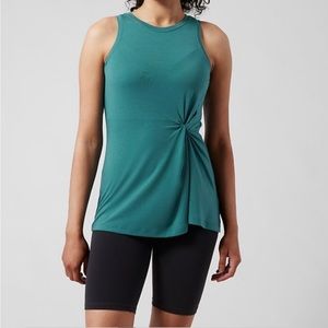 Athleta Radiant Tank Teal Color